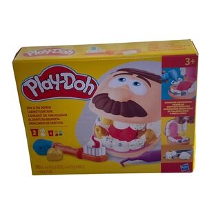 Play Doh Dr Drill 'n Fill Dentist Playset Kids Fun Toy